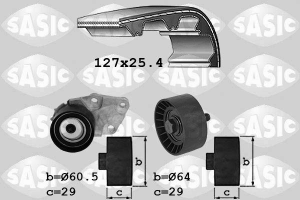 Sasic 1756075 - Kit cinghie dentate autozon.pro