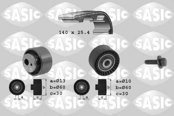 Sasic 1750009 - Kit cinghie dentate autozon.pro