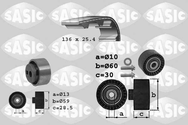 Sasic 1750005 - Kit cinghie dentate autozon.pro