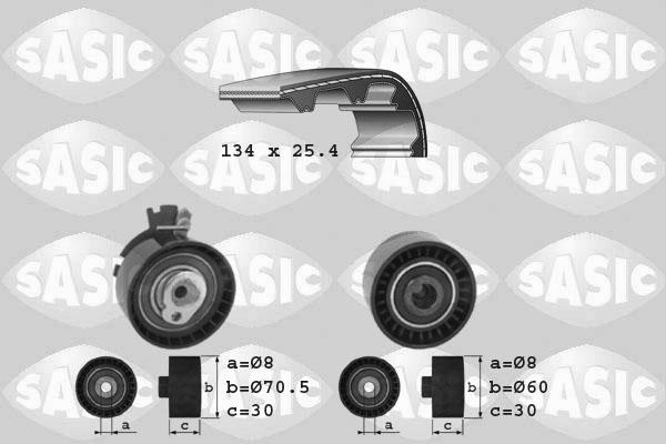 Sasic 1750006 - Kit cinghie dentate autozon.pro