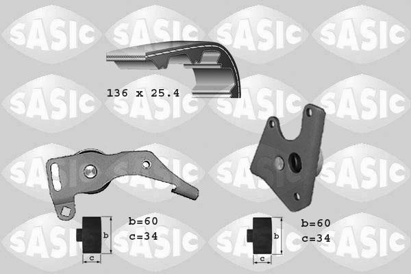 Sasic 1750003 - Kit cinghie dentate autozon.pro