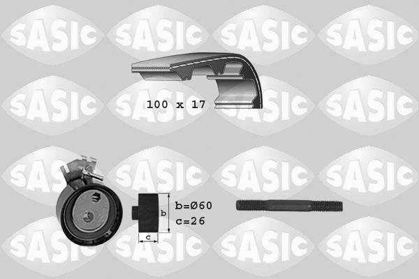 Sasic 1750002 - Kit cinghie dentate autozon.pro