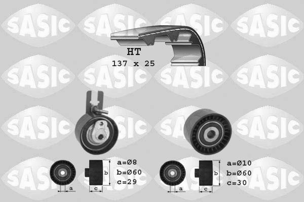 Sasic 1750019 - Kit cinghie dentate autozon.pro