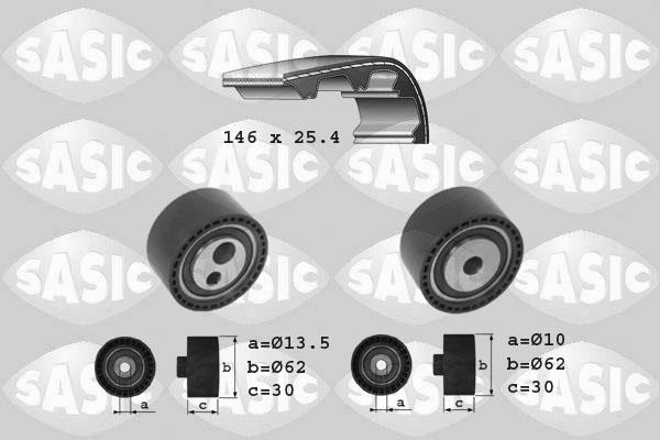 Sasic 1750015 - Kit cinghie dentate autozon.pro