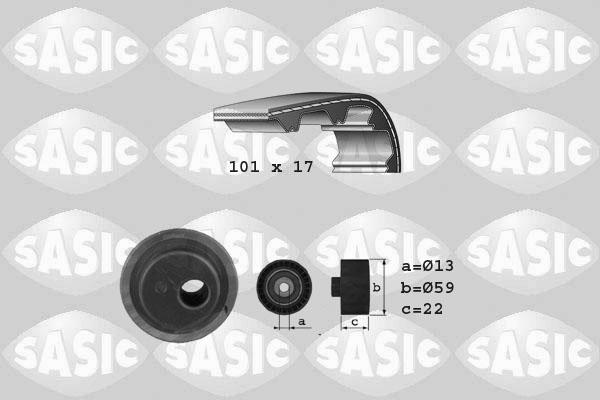 Sasic 1750016 - Kit cinghie dentate autozon.pro