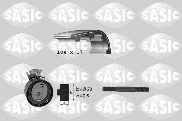 Sasic 1750018 - Kit cinghie dentate autozon.pro