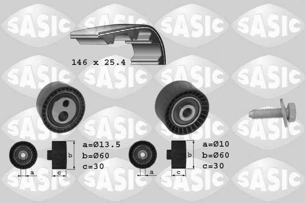 Sasic 1750013 - Kit cinghie dentate autozon.pro