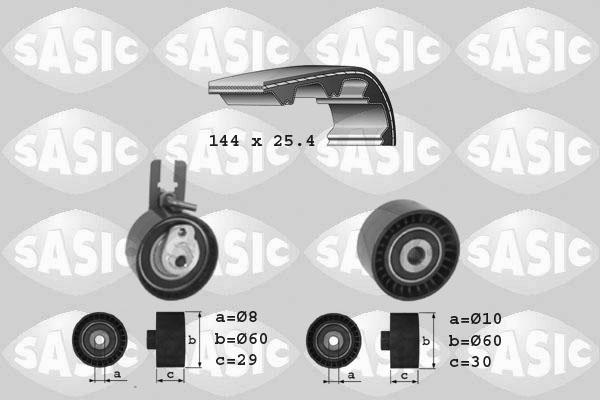 Sasic 1750017 - Kit cinghie dentate autozon.pro