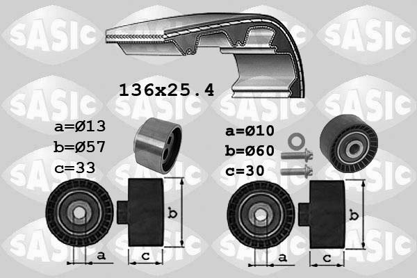 Sasic 1750035 - Kit cinghie dentate autozon.pro