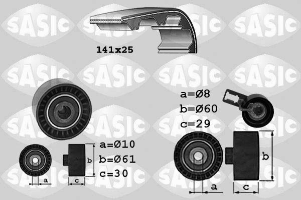 Sasic 1750032 - Kit cinghie dentate autozon.pro