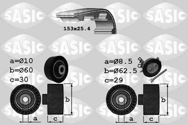 Sasic 1750029 - Kit cinghie dentate autozon.pro