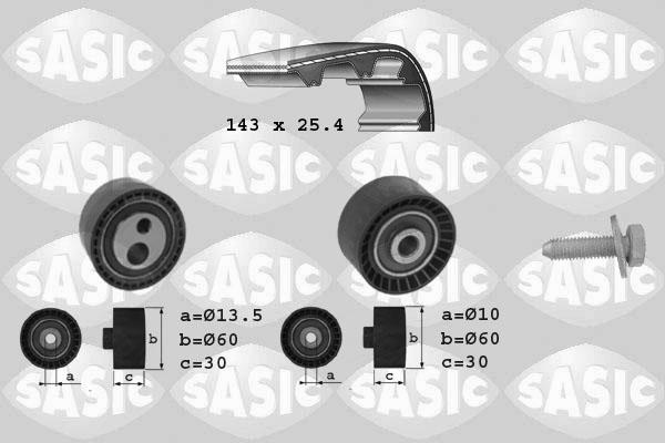 Sasic 1750025 - Kit cinghie dentate autozon.pro