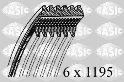 Sasic 1776101 - Cinghia Poly-V autozon.pro