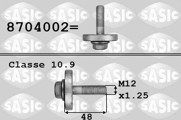 Sasic 8704002 - Bullone puleggia autozon.pro