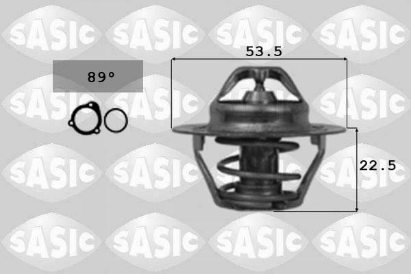 Sasic 3304009 - Termostato, Refrigerante autozon.pro