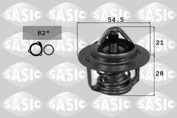 Sasic 3304013 - Termostato, Refrigerante autozon.pro