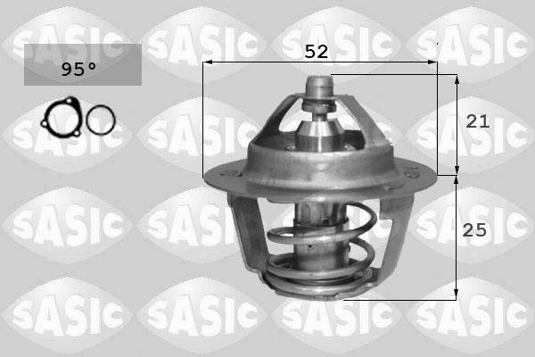 Sasic 3304035 - Termostato, Refrigerante autozon.pro