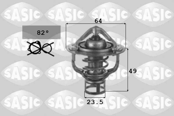 Sasic 3306044 - Termostato, Refrigerante autozon.pro