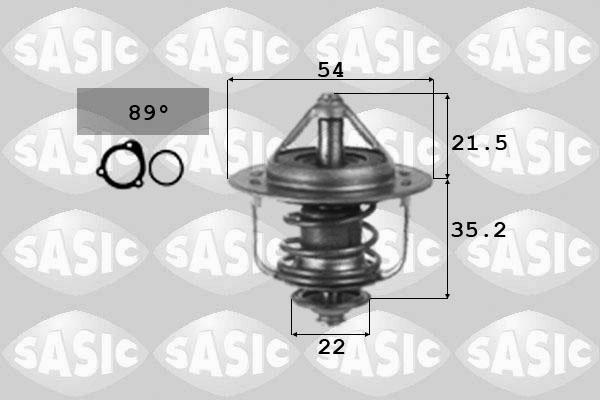 Sasic 3306045 - Termostato, Refrigerante autozon.pro