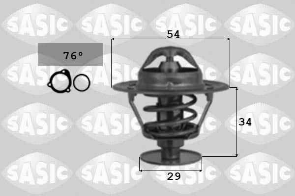 Sasic 3306040 - Termostato, Refrigerante autozon.pro