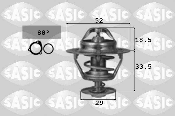 Sasic 3306064 - Termostato, Refrigerante autozon.pro