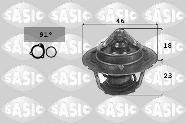 Sasic 3306007 - Termostato, Refrigerante autozon.pro