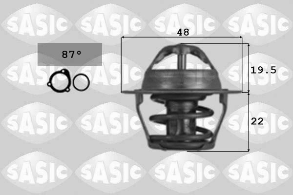 Sasic 3306012 - Termostato, Refrigerante autozon.pro