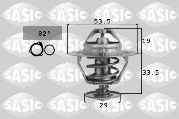 Sasic 3306030 - Termostato, Refrigerante autozon.pro