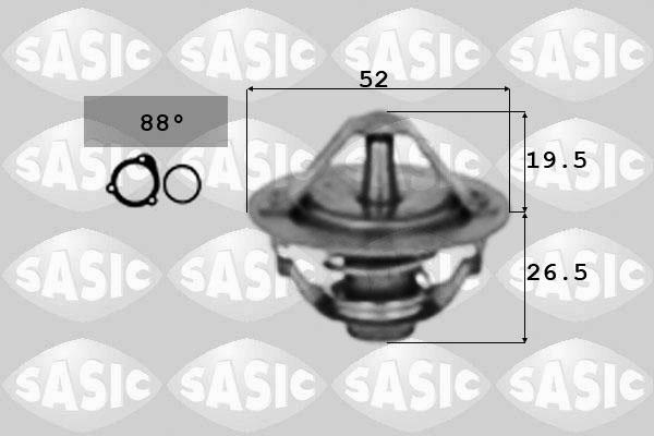 Sasic 3306032 - Termostato, Refrigerante autozon.pro