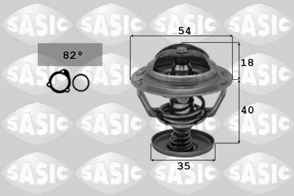 Sasic 3306023 - Termostato, Refrigerante autozon.pro