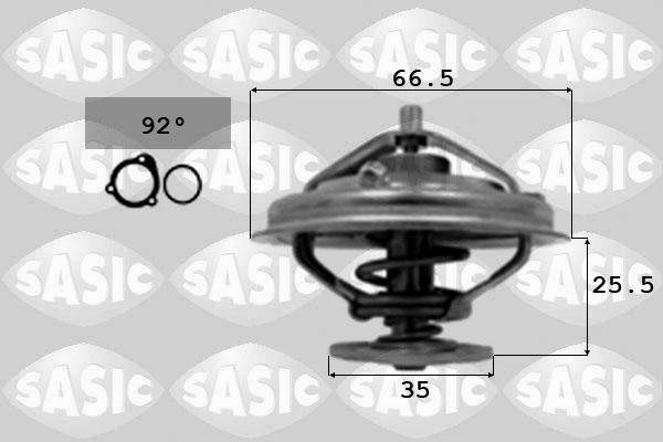 Sasic 3306075 - Termostato, Refrigerante autozon.pro