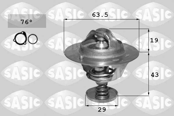 Sasic 3306142 - Termostato, Refrigerante autozon.pro