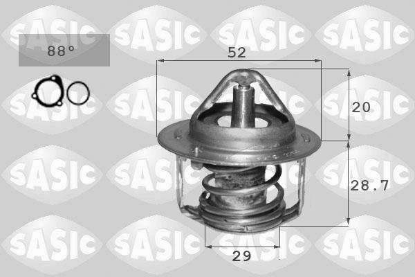 Sasic 3306134 - Termostato, Refrigerante autozon.pro