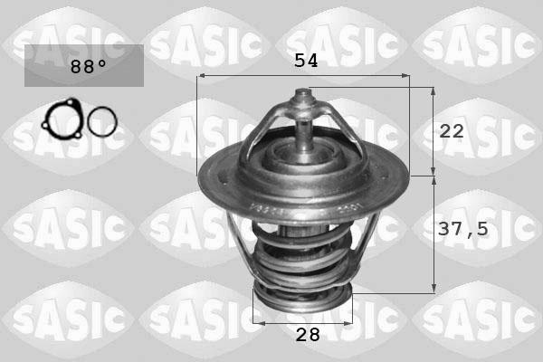 Sasic 3306124 - Termostato, Refrigerante autozon.pro