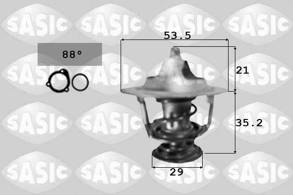 Sasic 3381031 - Termostato, Refrigerante autozon.pro