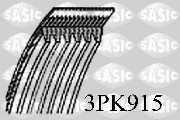 Sasic 3PK915 - Cinghia Poly-V autozon.pro