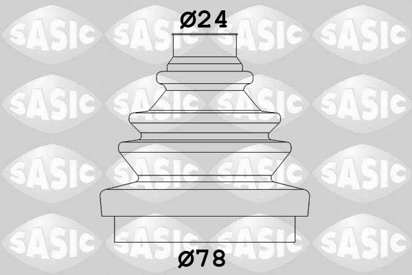 Sasic 2933013 - Cuffia, Semiasse autozon.pro