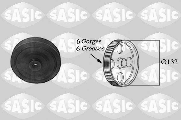 Sasic 2154003 - Puleggia cinghia, Albero a gomiti autozon.pro