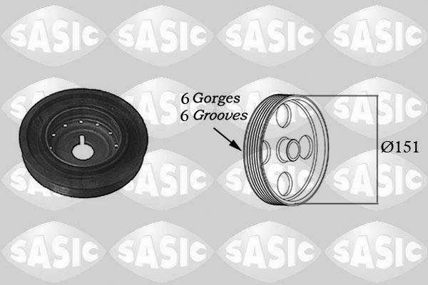 Sasic 2154011 - Puleggia cinghia, Albero a gomiti autozon.pro