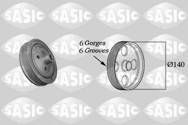 Sasic 2156055 - Puleggia cinghia, Albero a gomiti autozon.pro