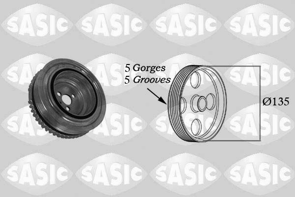 Sasic 2156052 - Puleggia cinghia, Albero a gomiti autozon.pro