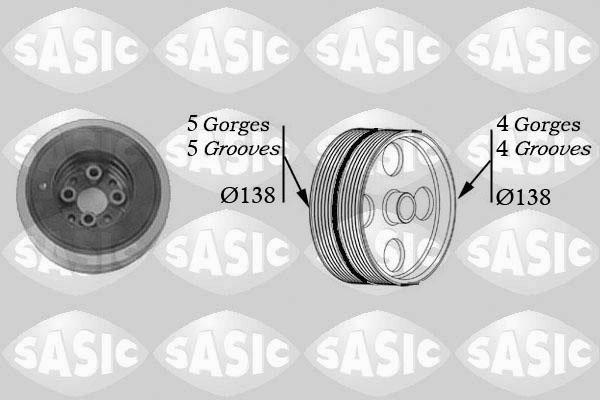 Sasic 2156004 - Puleggia cinghia, Albero a gomiti autozon.pro