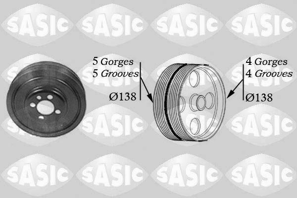 Sasic 2156001 - Puleggia cinghia, Albero a gomiti autozon.pro