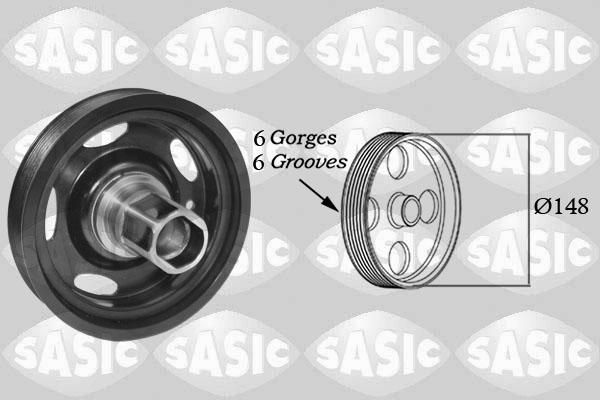 Sasic 2150055 - Puleggia cinghia, Albero a gomiti autozon.pro