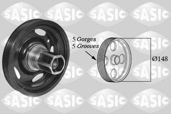 Sasic 2150069 - Puleggia cinghia, Albero a gomiti autozon.pro