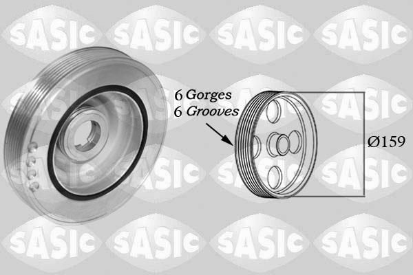 Sasic 2150080 - Puleggia cinghia, Albero a gomiti autozon.pro