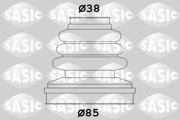 Sasic 2873803 - Cuffia, Semiasse autozon.pro