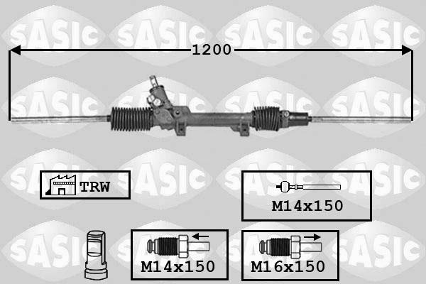 Sasic 7006091 - Scatola guida autozon.pro