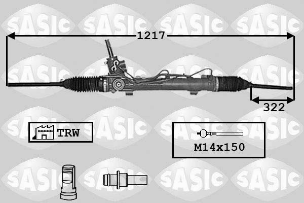 Sasic 7006019 - Scatola guida autozon.pro