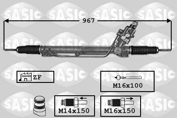 Sasic 7006015 - Scatola guida autozon.pro